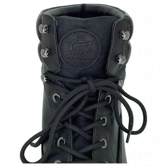 Tommy Hilfiger Melise Black Womens Ankle Boots Size 10M - Picture 6 of 12